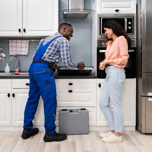 can you provide an estimate for cooktop repair before beginning any work in East Williamson NY